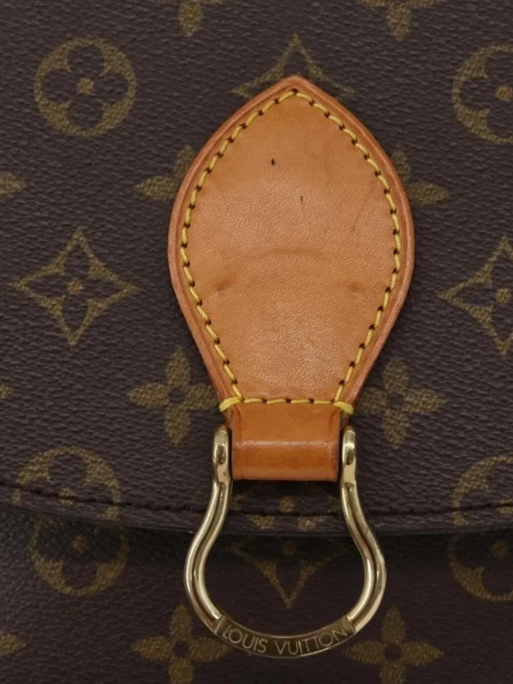 LOUIS VUITTON Monogram Saint Cloud GM Shoulder Bag M51242 LV Auth ki6481